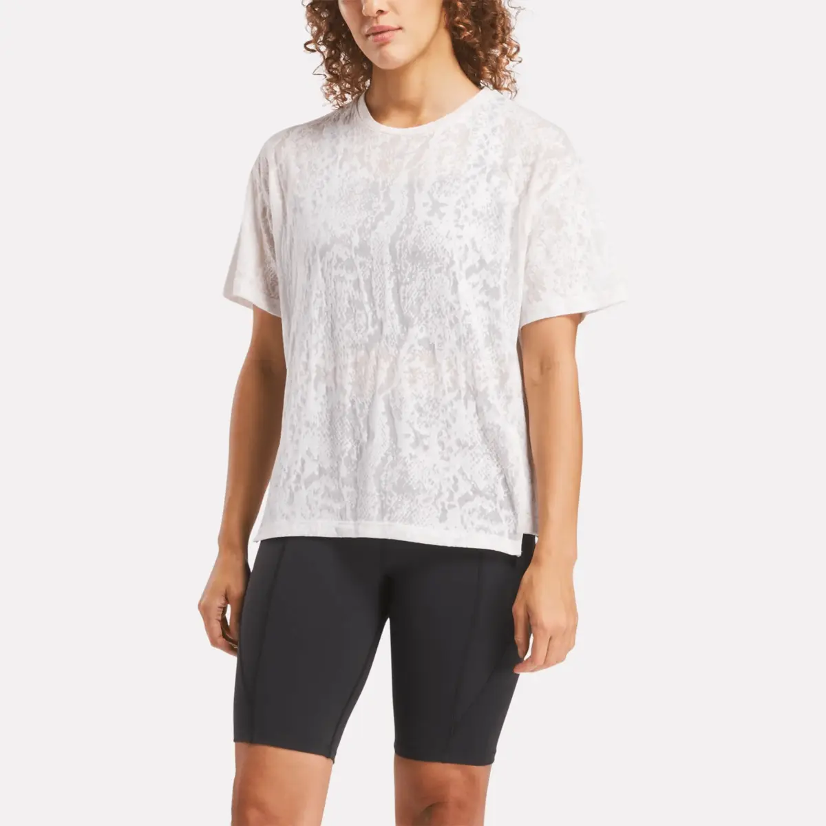Burnout-T-Shirt für Damen