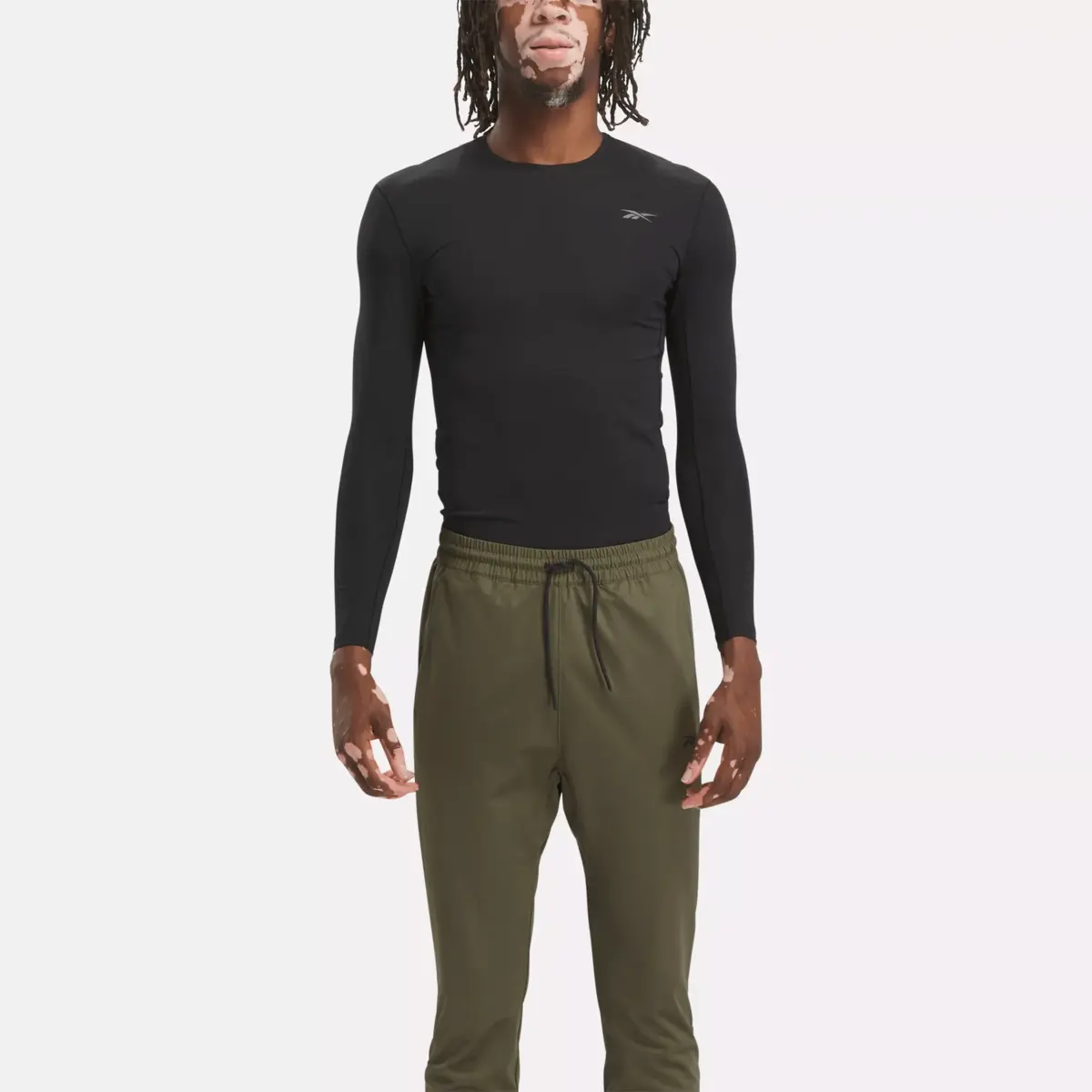 Langärmliges Kompressions-T-Shirt für Herren