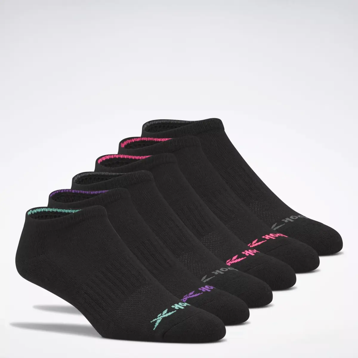 Reebok Basic Low-Cut Socken für Damen, 6er-Pack