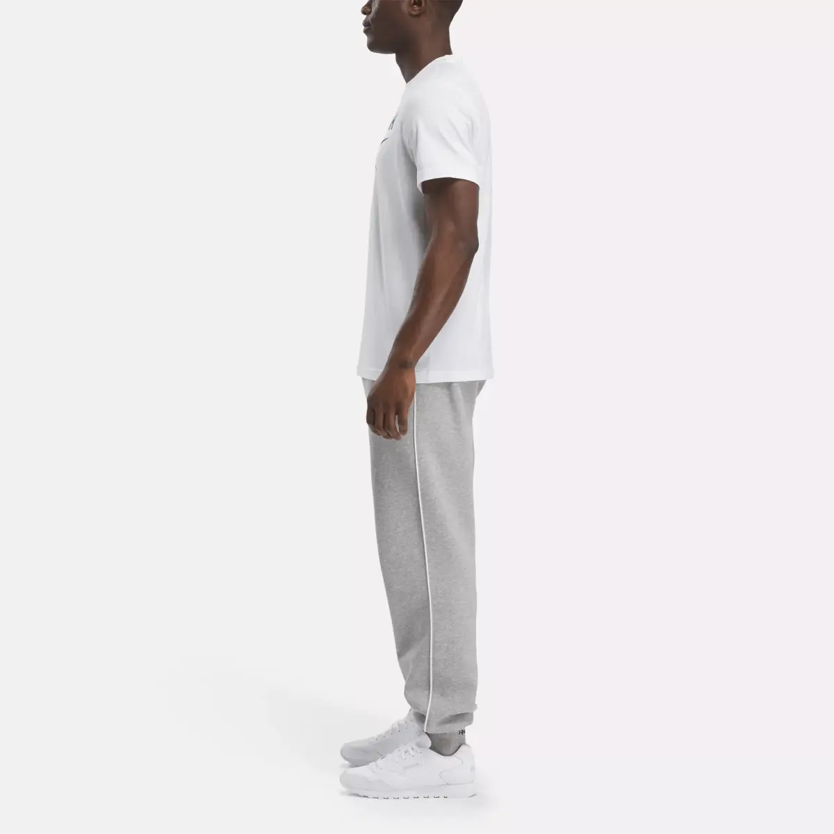 Reebok Identity Big Stacked Logo T-Shirt für Herren