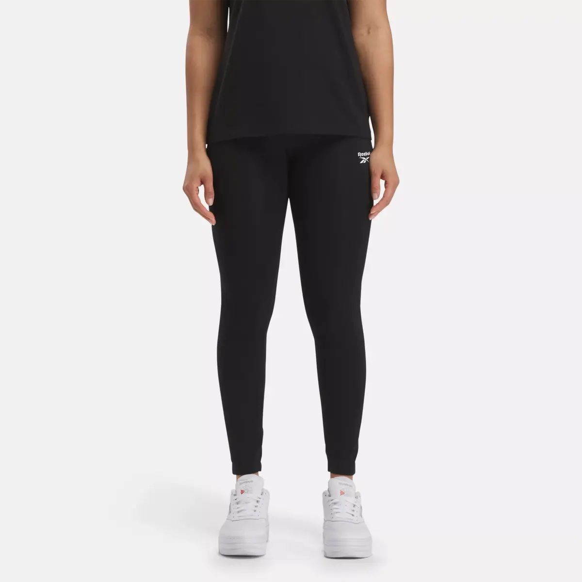 Reebok Identity Small Logo Baumwoll-Leggings für Damen