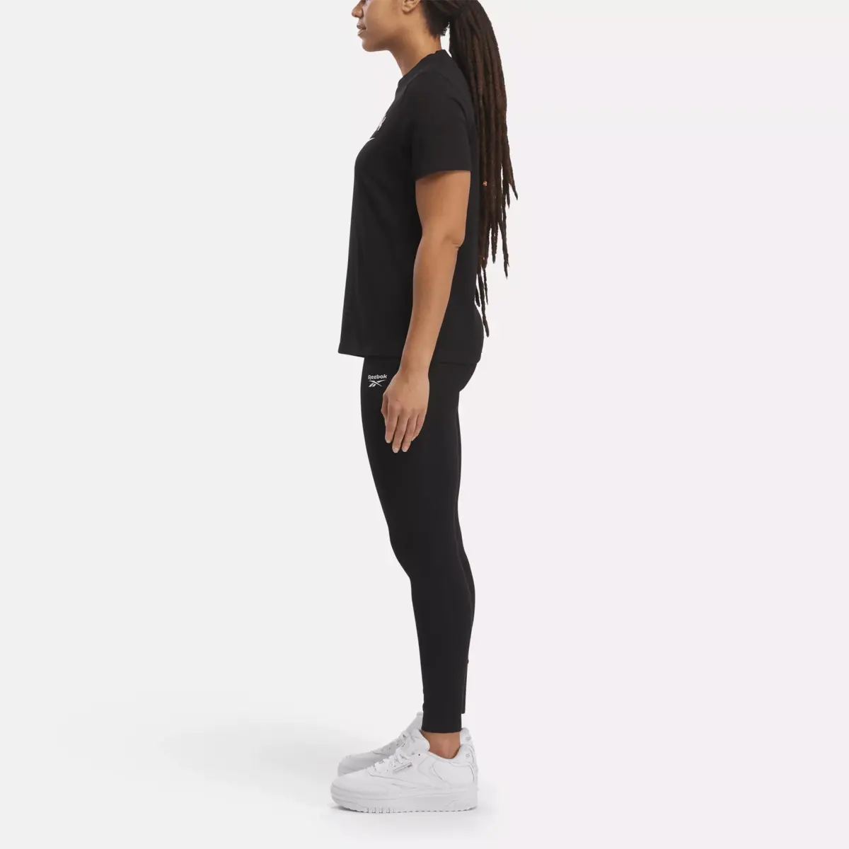 Reebok Identity Small Logo Baumwoll-Leggings für Damen