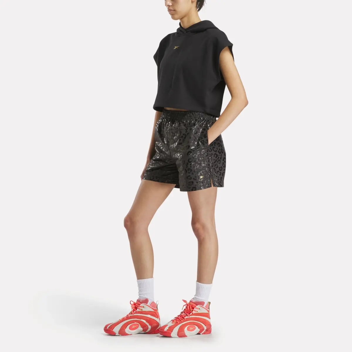 Reebok x Angel Reese Damen-Basketballshorts