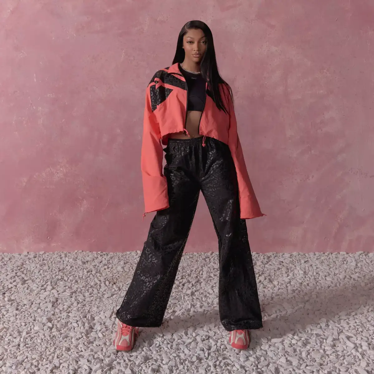 Reebok x Angel Reese Damen-Hoop-Hose