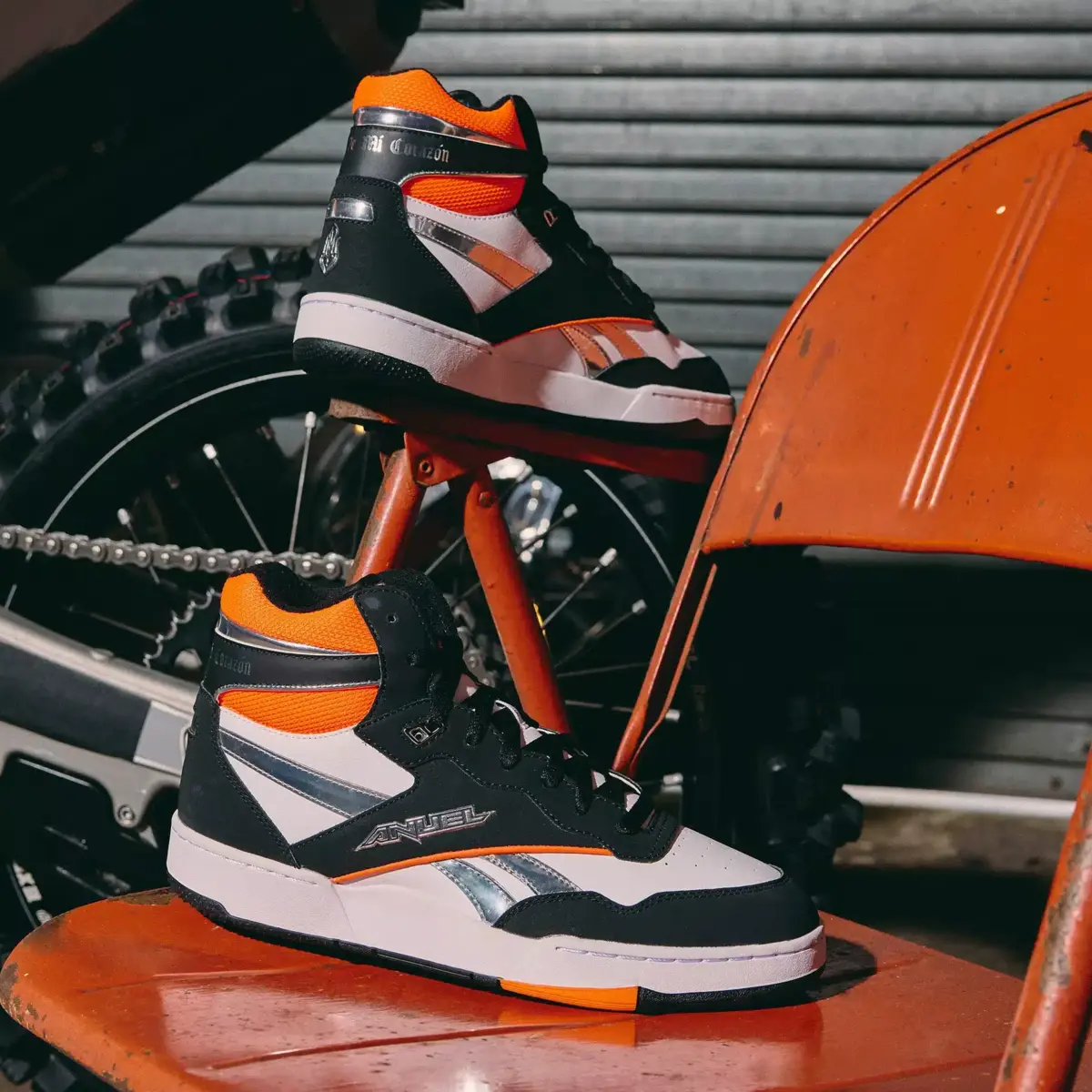 Reebok x Anuel AA BB 4000 II Mid Retro Basketballschuhe