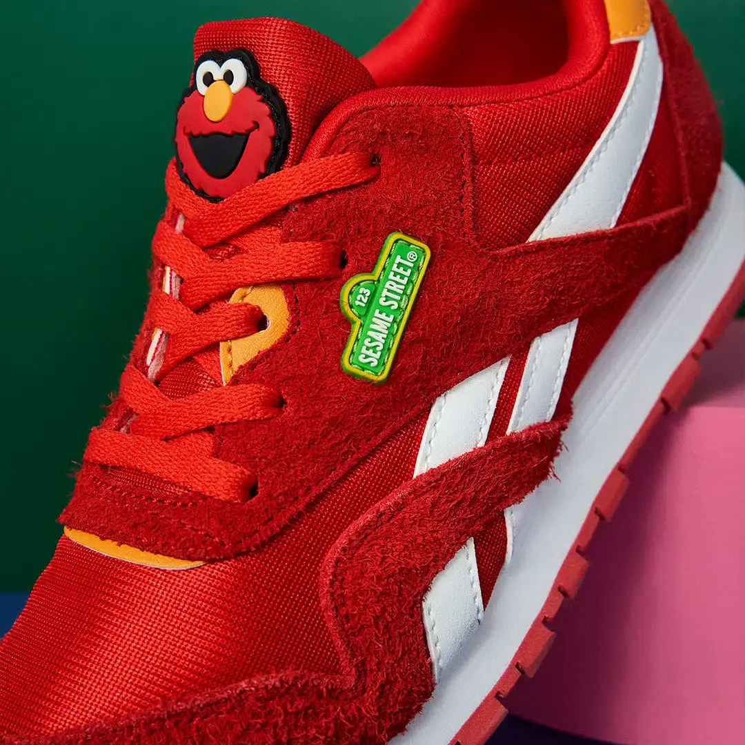 Reebok x Sesame Street CL Nylon-Schuhe – Kleinkinder