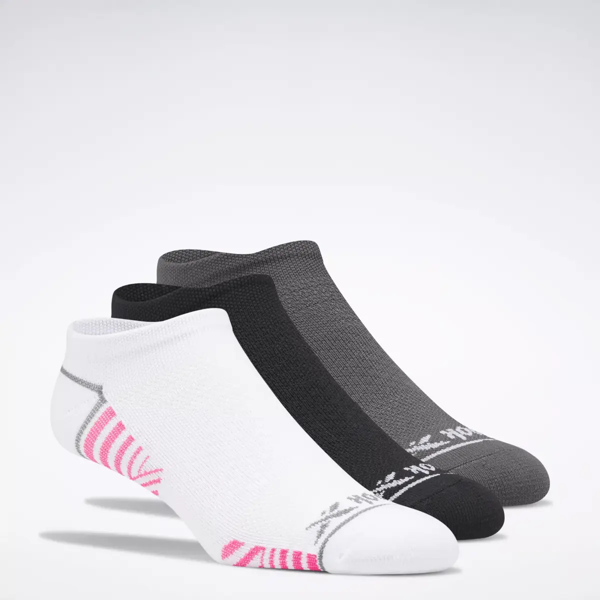 Zoned Cushion No-Show Socken für Damen, 3er-Pack